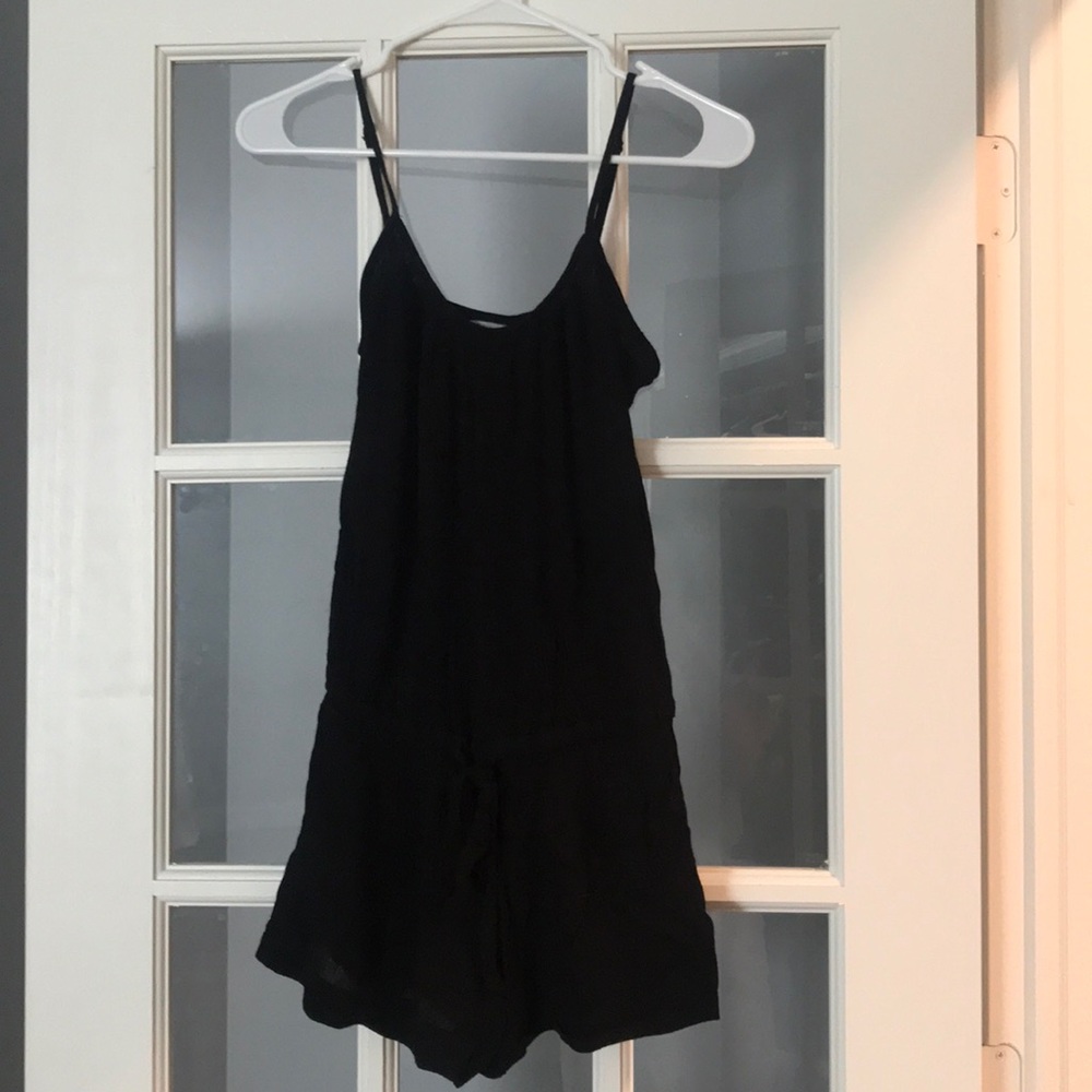 Abbeline black romper